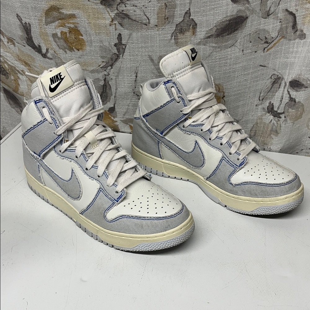 Nike Dunk High 1985 in Blue Denim DQ8799-101